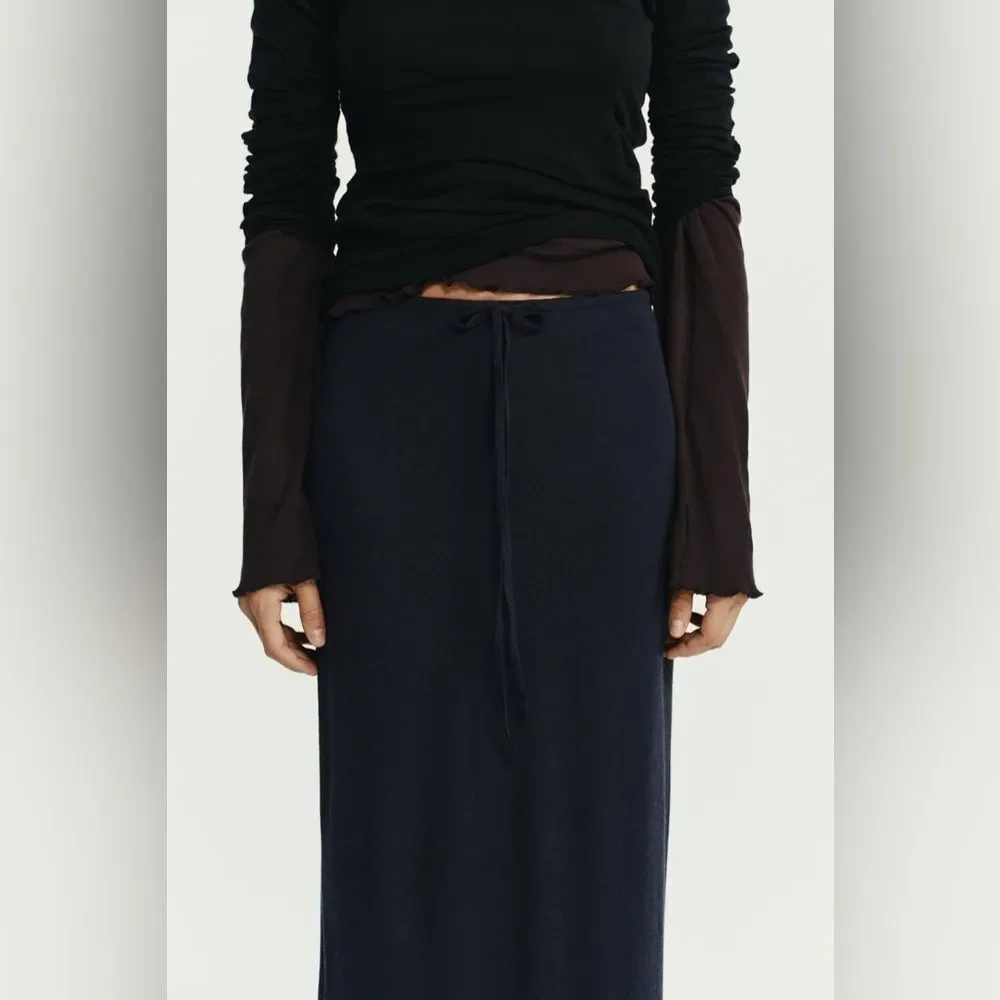 ZARA SOFT MODAL SKIRT